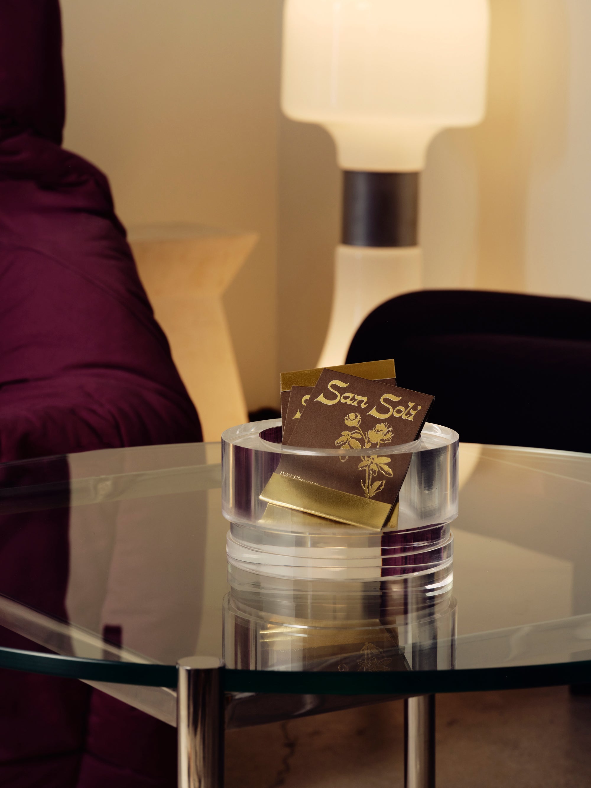 Oversized Matchbook - Brown